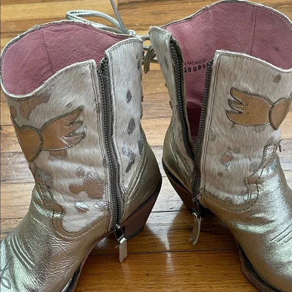 JUNK GYPSY WOMEN'S SPIRIT ANIMAL OMBRE FRINGE WESTERN FASHION BOOTIES - LANE - Picture 8 of 12